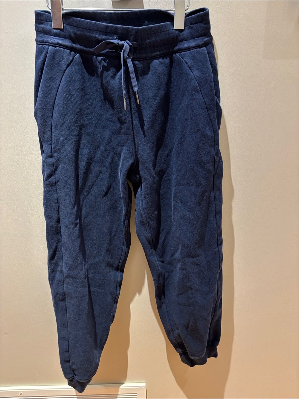 Women’s  Navy Jogger Sweatpants - Casual Drawstring Comfort